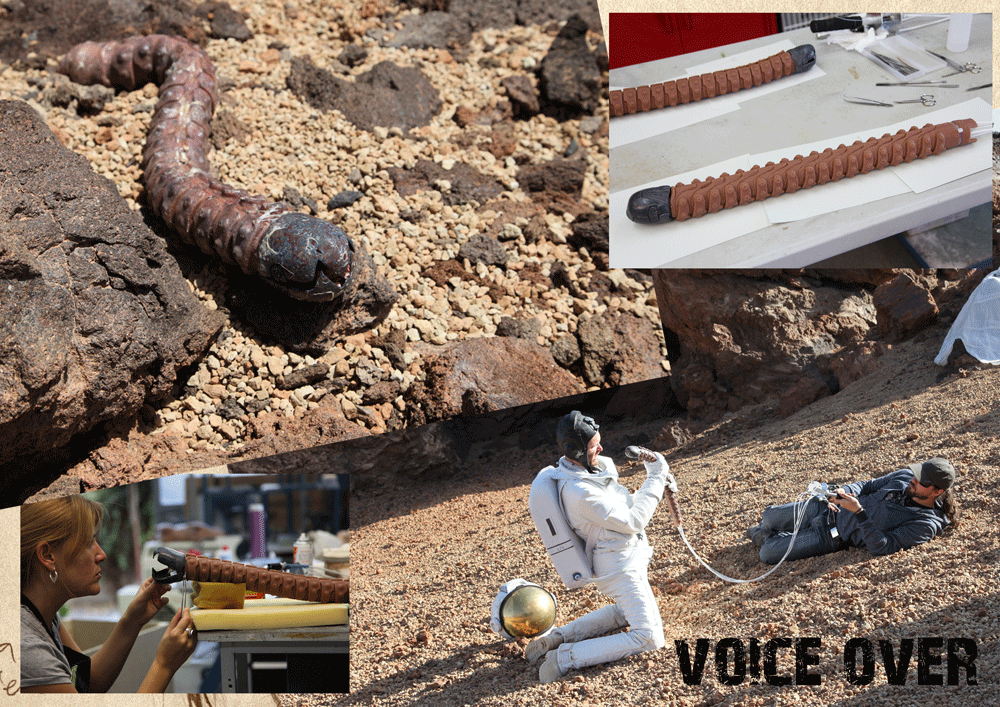Trabajo animatrónico para Voice Over