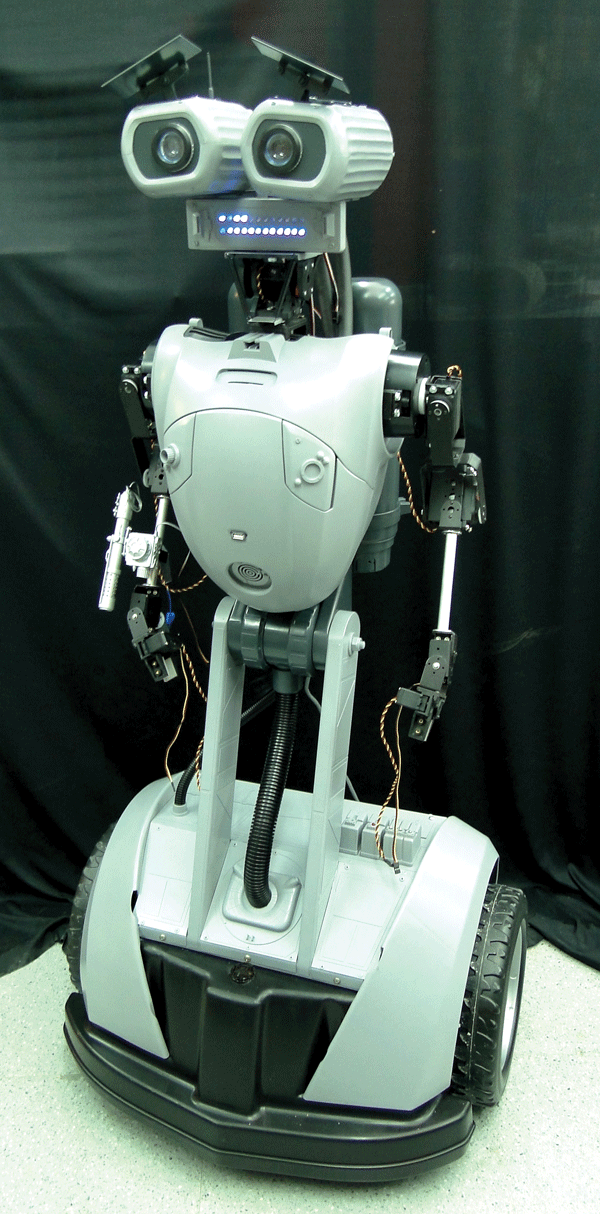 Robot animatrónico para Los hombres de Paco