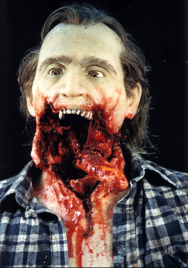 Trabajo animatrónico para Beyond Re-Animator